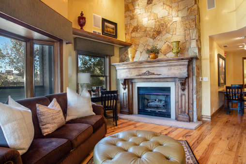 Fireplace in Living Room
