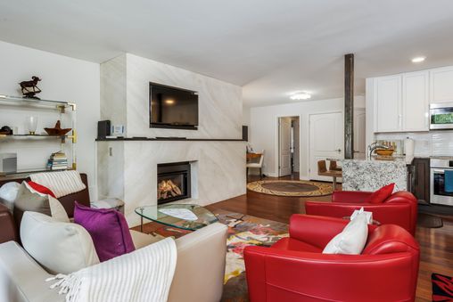 Fireplace in Living Room