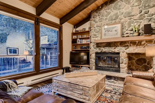 Wood Burning Fireplace
