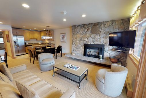 Fireplace in Living Room