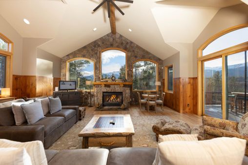 Fireplace in Living Room