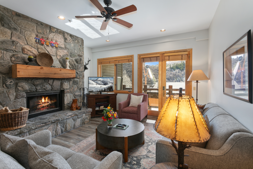 Fireplace in Living Room