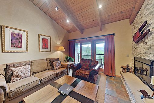 Fireplace in living room