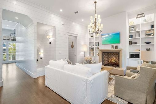 Fireplace in Living Area
