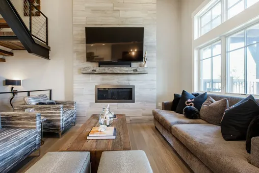 Fireplace in Living Room
