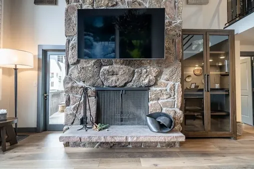 Fireplace in Living Room