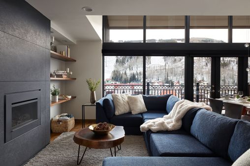 Fireplace in Living Room