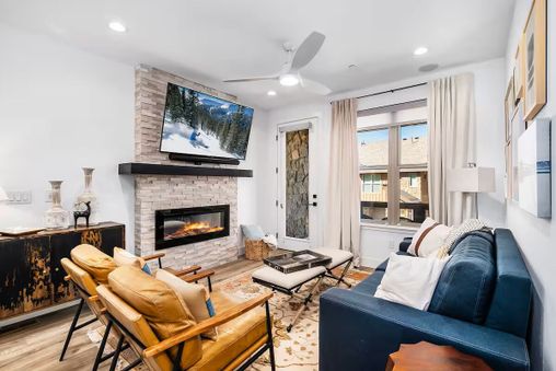 Fireplace in Living Room