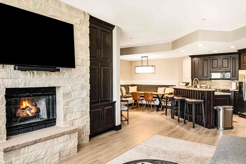 Wood Burning Fireplace