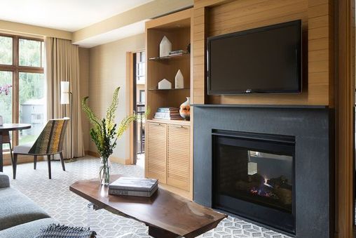 Fireplace in Living Room