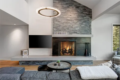 Fireplace in Living Room
