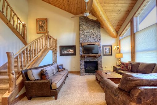 Fireplace in Living Room