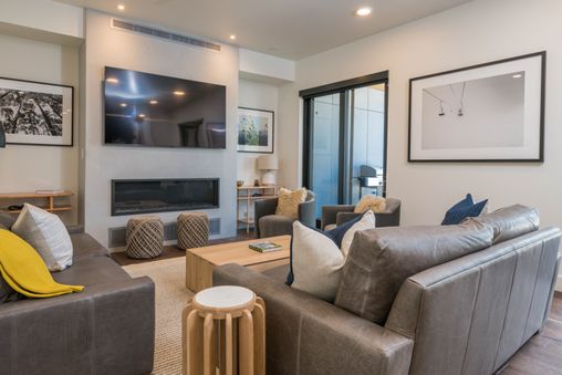 Fireplace in Living Room