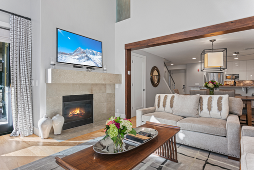 Fireplace in Living Room
