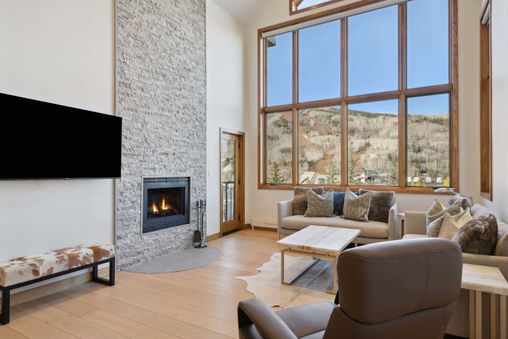 Fireplace in Living Room