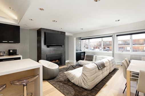 Fireplace in Living Room