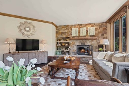 Fireplace in Living Room