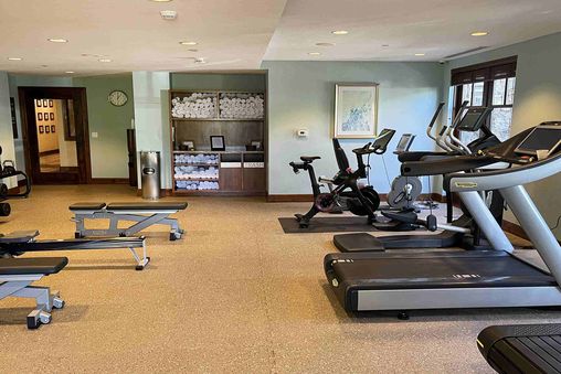 Fitness Center with Cardio and Weight Equipment