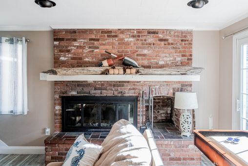 Fireplace in Living Area