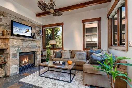 Fireplace in Living Room