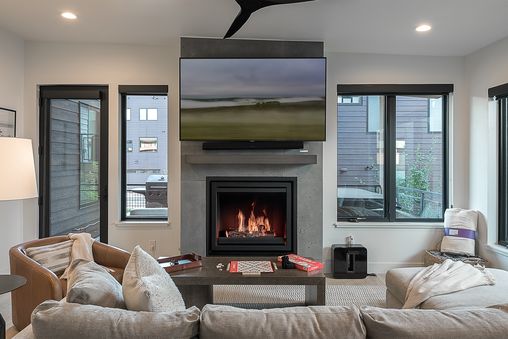 Fireplace in Living Room