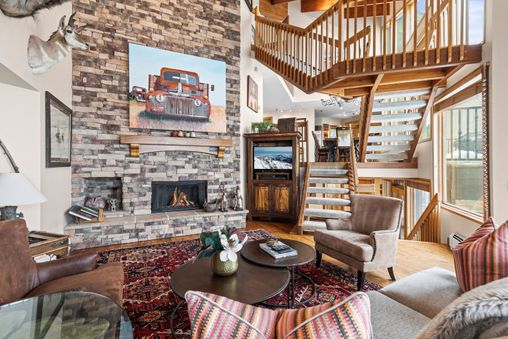 Fireplace in Living Room