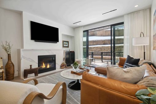 Fireplace in Living Room