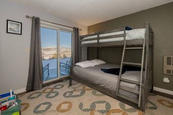 The bunkbeds in the Summit Unit 1103 provide a great sleeping option.