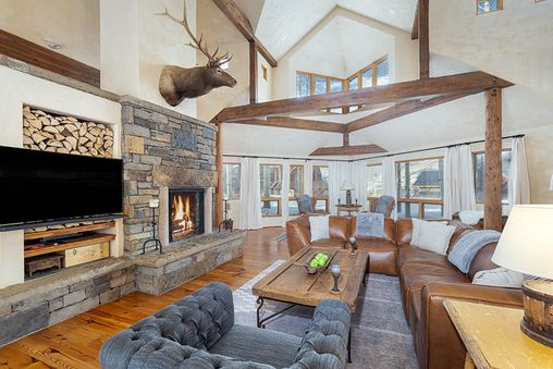 Fireplace in Living Room