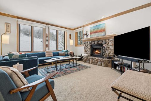 Fireplace in Living Room