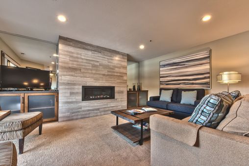 Fireplace in Living Room