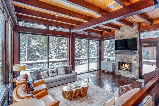 Fireplace in Great Room