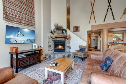 Fireplace in Living Room