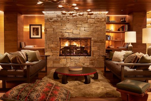 Wood Burning Fireplace, Gas Fireplace
