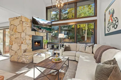 Fireplace in Living Room