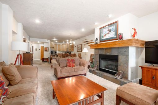 Fireplace in Living Room