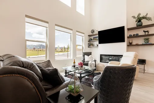 Fireplace in Living Room