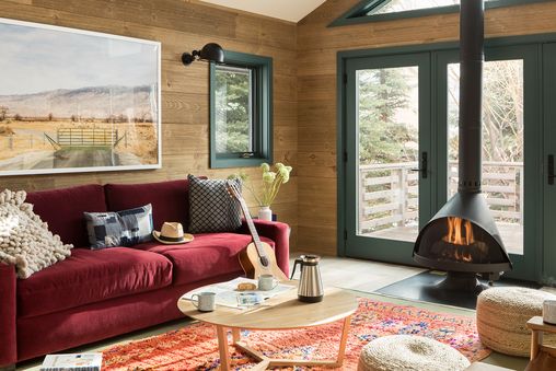 Gas-Burning Fireplace