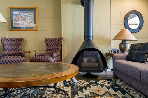 Fireplace in Living Room