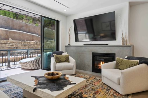 Fireplace in Living Room