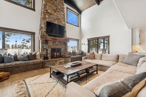 Wood Burning Fireplace