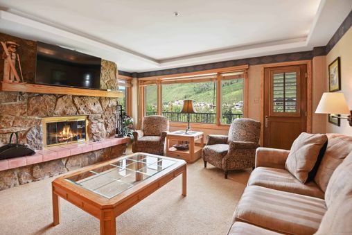 Fireplace in Living Room