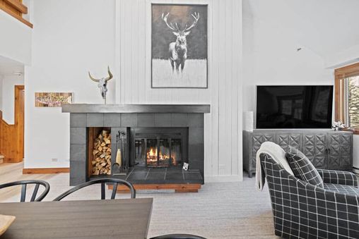 Fireplace in Living Area