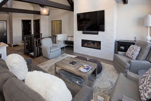 Fireplace in Living Room