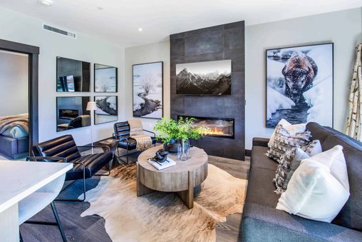 Fireplace in Living Room