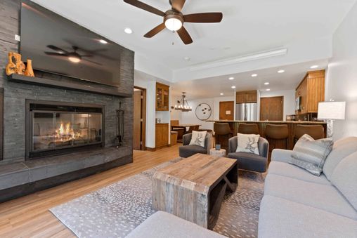 Fireplace in Living Room