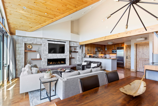 Fireplace in Living Room