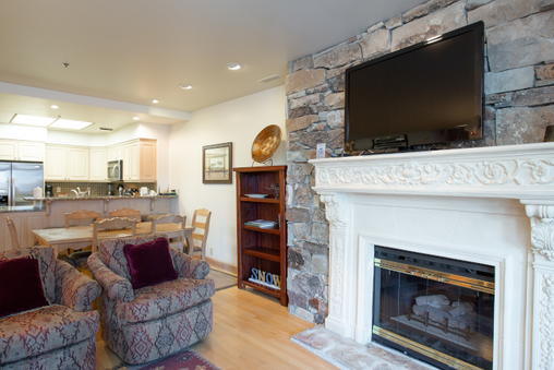 Fireplace in Living Room