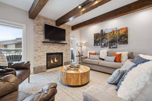 Fireplace in Living Room