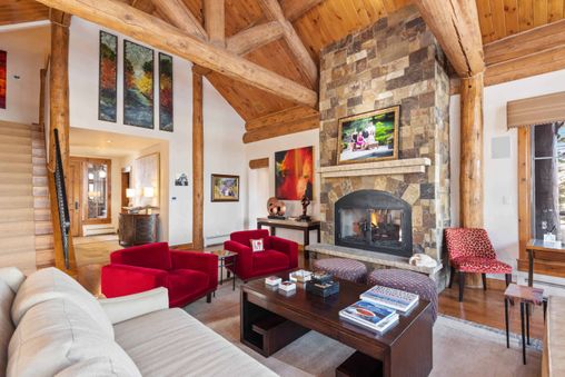 Fireplace in Great Room